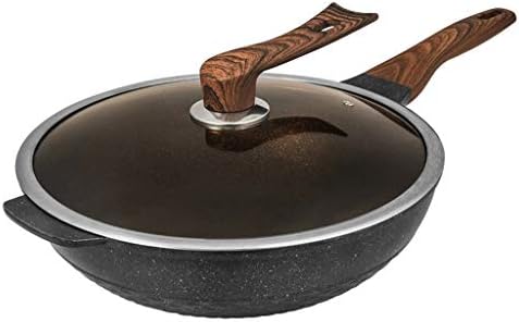 Shypt maifan stone friting pan wok sem fumaça de óleo não bastão pan de cozinha geral panela