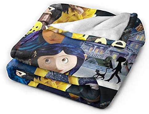 Clante de desenho animado 50''x60 '' crianças adultos jogam cobertor para sofá de cama cobertores difíceis e macios para a sala de estar da cadeira de escritório durante toda a temporada…