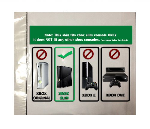 Xbox 360 Skins Kill Zone 3 Tampa de vinil decalque para console Xbox Slim