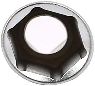 NOVO LON0167 3/8 polegadas de tração quadrada de 13 mm de 13 mm 6 pontos de impacto profundo tom de prata 2pcs (3/8-zoll-quadrado-drive-13mm-sechskant