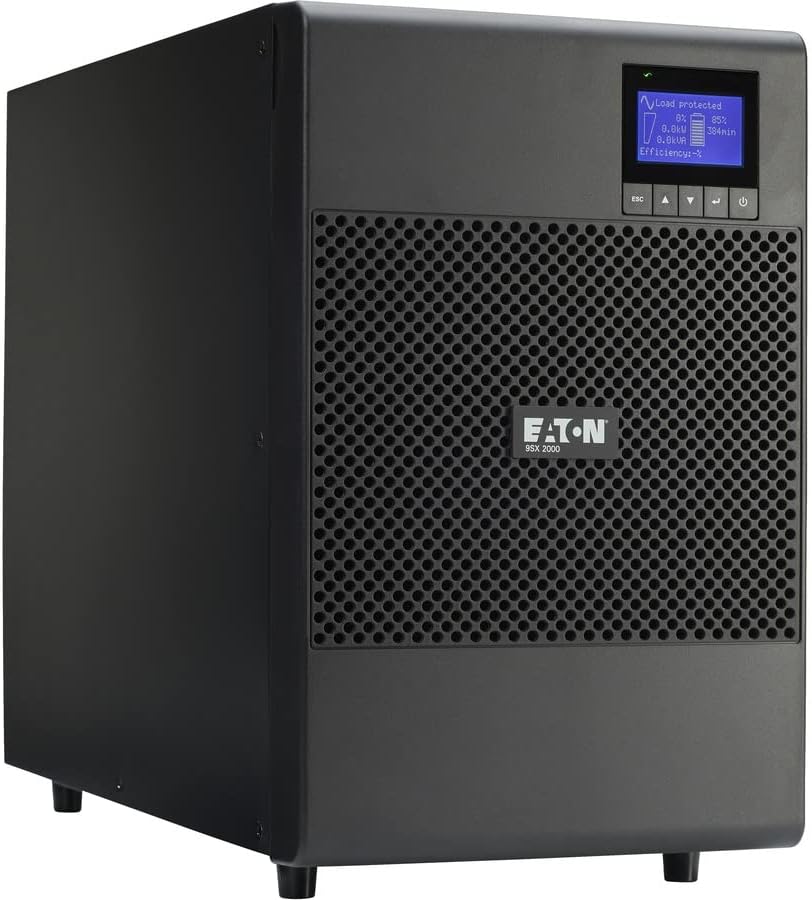 Eaton 9SX 2000VA 1800W 120V Online dupla conversão UPS-6 NEMA 5-20R, 1 L5-20R Sontos, opção de cartão de rede com segurança cibernética,
