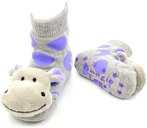 Happy Hippo Boogie Tercous Rattle Socks, 1 par