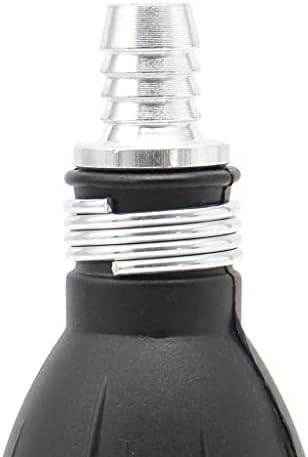 Petsola Black Bulbo Tipo de borracha transfere aspiradores de vácuo Mãos Bomba 4Size, 10mm