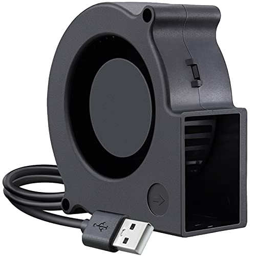 Gdstime 7530 75 mm x 75 mm x 30 mm 5V Fan de refrigeração sem escova de ventilador USB