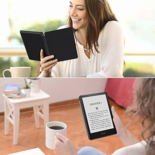 Para 2021 2019 2018 Kindle Paperwhite 5 Kindle Paperwhite 4 11th Gen 10th Gen Cover m2l3ek capa flip capa de capa eletrônica, vermelho, 10th 2019 J9G29R