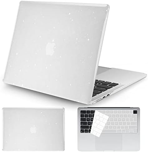 Laptop Watbro Case compatível com o MacBook Air 13,6 polegadas 2022 Release M2 A2681, Soild Color Plástico Casca dura e