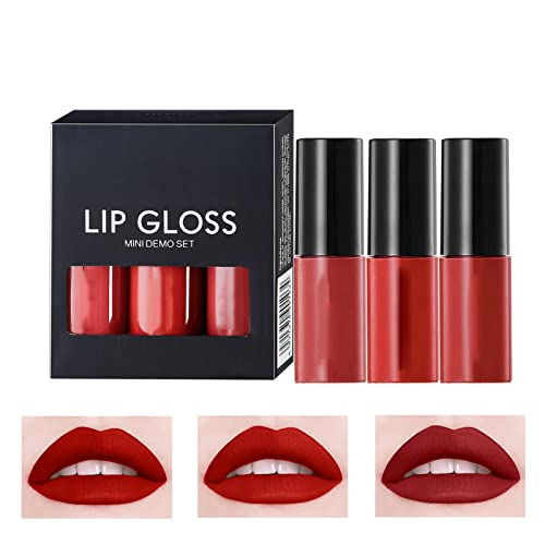 Pacote de brilho labial 40 peças 1 conjunto de batom com maquiagem labial Velvet de longa duração de pigmentos de pigmentos nus lips girls makeup ladries de longa duração de pigmentos nus de pigmentos nus para fazer brilho labial