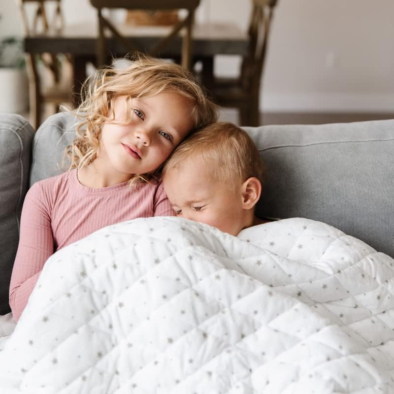 Dreamland Baby Toddler Cobertor ponderado | Clanta de sono ponderada de 4 lb para crianças e crianças pequenas idades mais de 3 e/ou 30 lb | Ballerina rosa