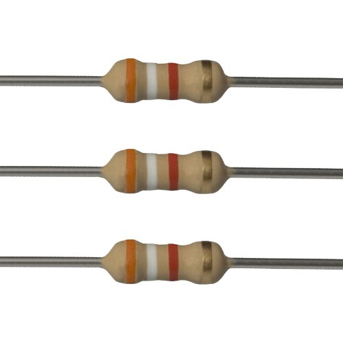 Projetos E 100EP5143K90 Resistores de 3,9k ohm, 1/4 W, 5%