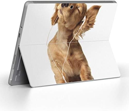 Capa de decalque de igsticker para Microsoft Surface Go/Go 2 Ultra Fin Protective Body Skins 001245 Dachshund Animal