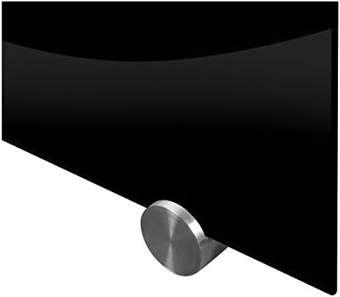 Best-Rite 72 x 48 x 1/8 polegadas Visão magnético visionário quadro branco, sem moldura, preto brilhante, placa de apagamento