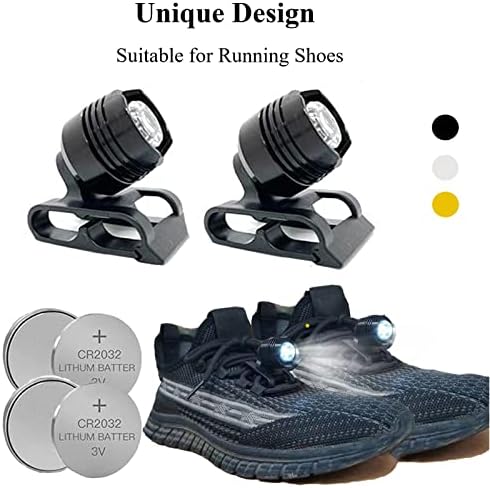 Faróis de Handsfree para Crocs Croc, 2 PCS Faróis para Runningshoes, 2023 Novos encantos de calçados ao ar livre para Croc for