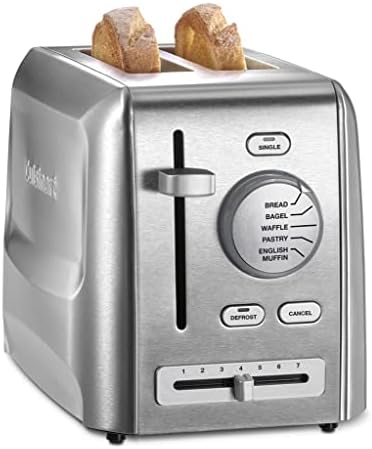 Cuisinart CPT-620 2 fatas Selecionar torradeira, aço inoxidável