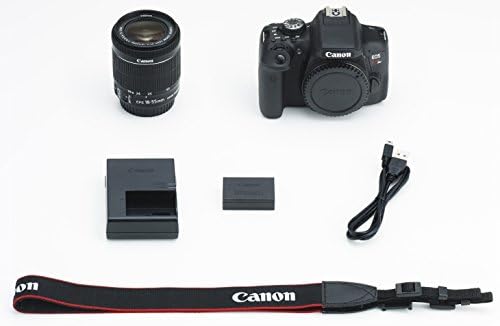 Canon DSLR Câmera EOS KISS X8I LENS KIT EF-S18-55MM F3.5-5.6 IS STM VEM KISSX8I-1855ISSTMLK [Versão internacional, sem garantia]