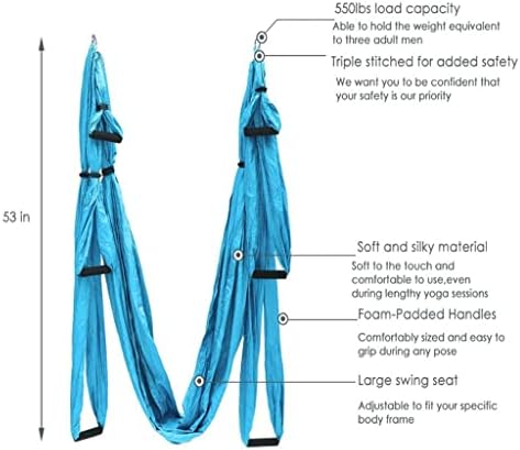 Walnuta Aerial Yoga Swing forte Anti-GRAVITY YOGA HAMMOCK/SLING/RELING TETEL