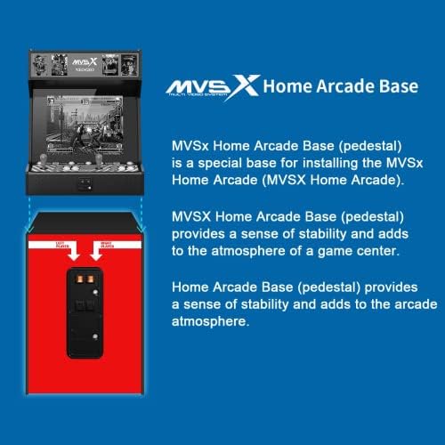 SNK MVSX Base compatível com a máquina de casa de arcade neogeo mvsx