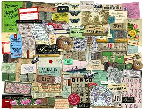 Tim Holtz Ephemera Pack Memoir Paper Crafts, Multi