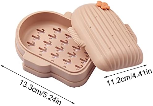 Doubao Soap Drain Box Soas Soaps de esponja com tampa para o armazenamento de banheiro da bancada de cozinha em casa