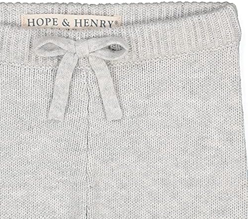 Hope e Henry Layette Kimono Button Sweater, Legging e Set de 3 Peças