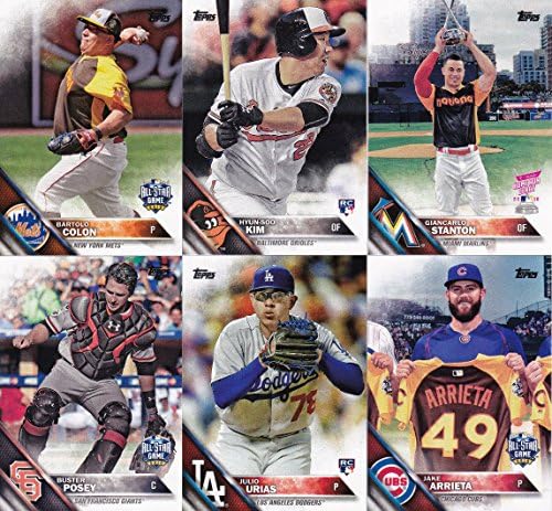 TOPPS MLB Baseball negociou atualizações e destaques da série 300 Conjunto de cartas com estrelas, estreantes e all star players