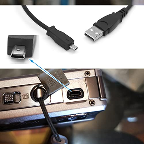 Replacement USB Camera Data Charger Charging Cable Cord Wire Compatible for Kodak C140 C180 C182 C190 C310 C315 C330 C340 C350 C360