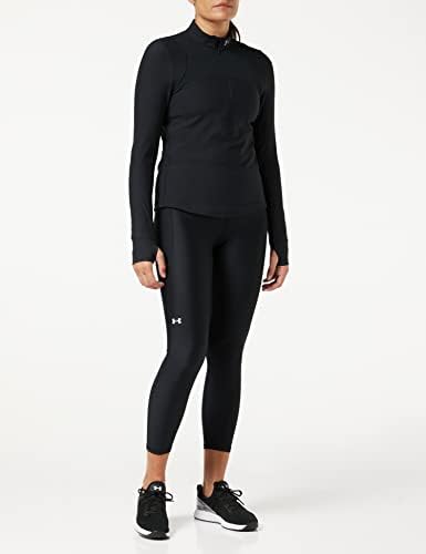 Under Armour feminino feminino Alto de altura do meio de deslizamento Leggings de tornozelo