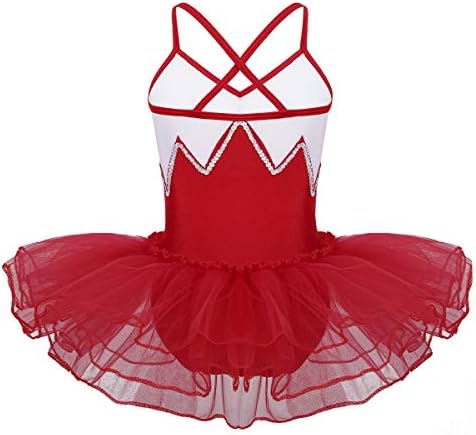 Yizyif Kids Girl's Camisole Ballet Tutu Dress Up Leotard Dancewear Fantas