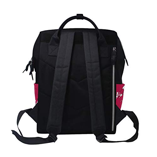 Backpack de mamãe para bebês para cuidados com o bebê Japapy Mount Mount Fuji Impressão de viagens à prova d'água