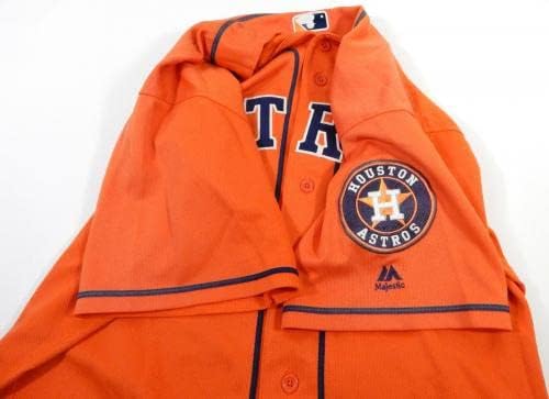 2013-19 Houston Astros 79 Game usou Orange Jersey Place Removed 46 DP25540 - Jerseys de jogo MLB usado