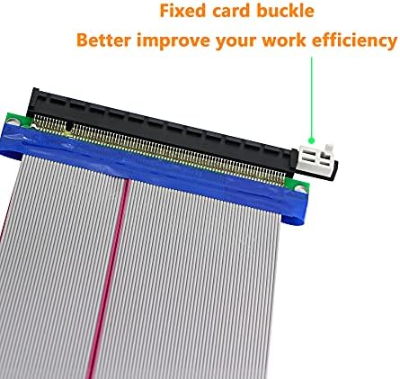 Cabo PCI-E Extender Sinloon PCIE 16x a 16x Flexível Cabo de Extrendor de Card GPU Riser Riser para Ethereum Mineração