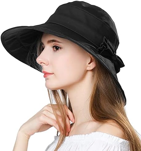 Comhats Summer upf50+ chapéus de sol para mulheres