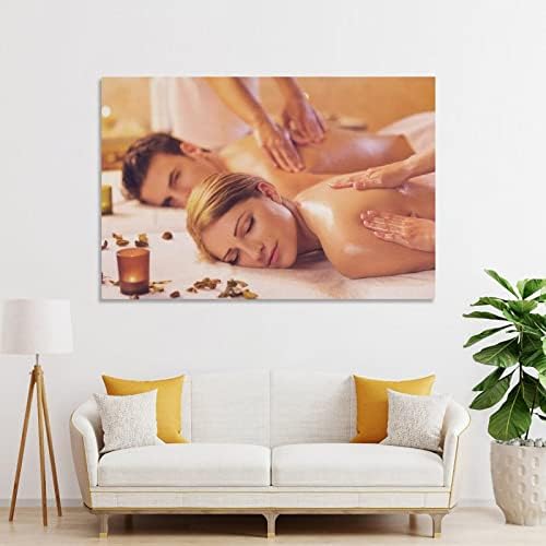 Posters spa e massagem corporal Beauty Salon Poster Massagem Centro de parede Arte da parede Impressões impressão