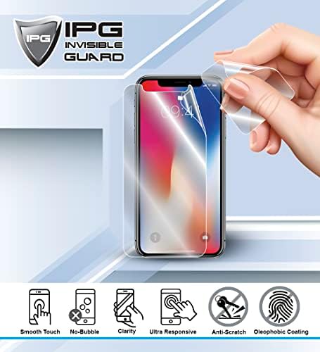 IPG para Samsung Galaxy S23 Plus Protetor de tela Hydrogel Tela invisível Tela sensível ao filme Ultra HD Clear Film Anti Scratch Skin Guard -Lise/Auto -Healing/Bubble -Tela sem