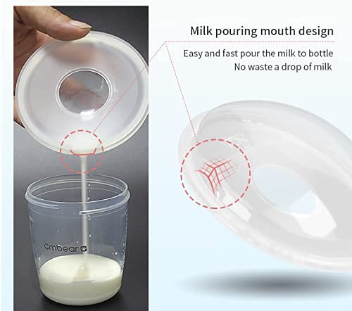 Chargenyang Memas Copos de enfermagem O economizador de leite protege os mamilos doloridos para a amamentação, colecione