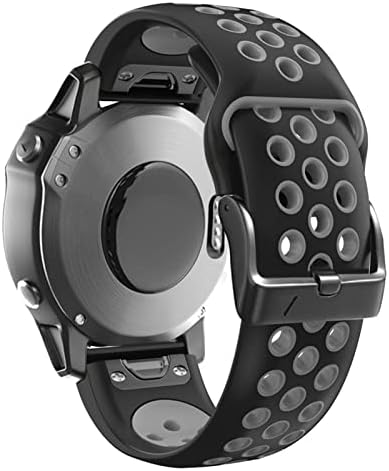 SDUTIO Sport Silicone Watch Straps Band Bracelete de liberação rápida para Garmin Fenix ​​6x 6 Pro 5x 5 mais 3HR 935