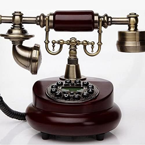 SDFGH WOOD POPEL ANTIGO FELLINE TELEFONE VINTAGE Telefones para casa.