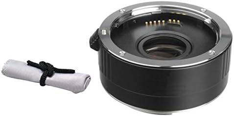 Canon EOS 6D 2X TeleConverter + NWV Pano de limpeza de microfibra direta.