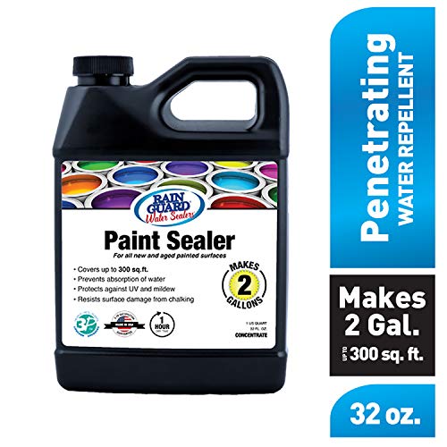 Sealores de água da guarda de chuva - Sealador de tinta - Proteção repelente de água para todas as superfícies pintadas - selante