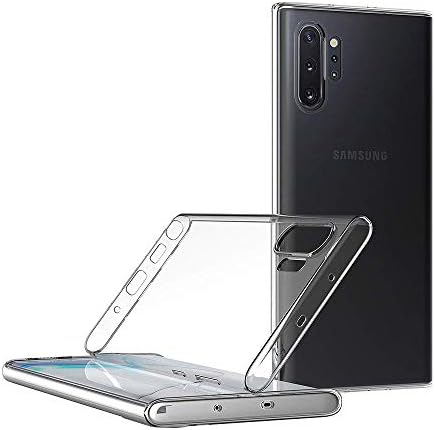 Maijin Case for Samsung Galaxy Note 10 Plus/Galaxy Note10 Plus 5G Soft TPU Rubber Gel para pára -choque transparente tampa traseira