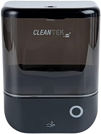 Dispensador de sabão automático preto de tek limpo - para sabão líquido - 1 caixa de contagem