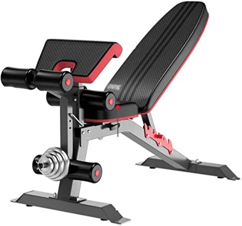 FSUNKOFU PESO BENHOTE TRABALHO DE TEMPO DE PESO AJUSTÁVEL BENCH HOME FITNESS GYM BUMNS BUMNS MULTIFUNCIONAL Cadeira de fitness