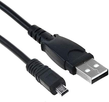 PK Power USB PC Data Sync Cable Laber para Panasonic Lumix Câmera DMC-TZ5 S TZ5K TZ5A