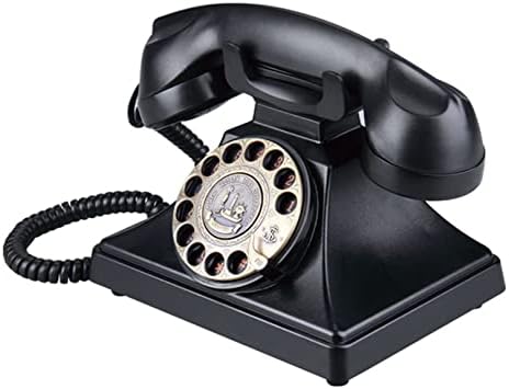 ABAIPPJ RETRO LADINE Telefone, clássico estilo de moda antiga do estilo de mesa com fio Telefone com fio Decoração