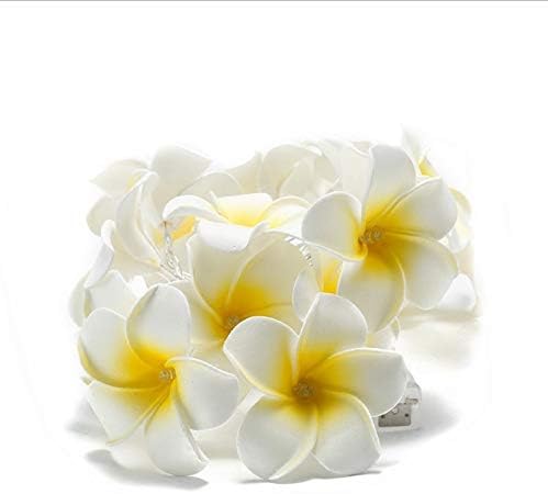 Plumeria artificial de espuma havaiana Plumeria Flor Flor Flor