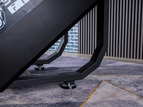 Signature Fitness SF-C2 Máquina de trampolim de escada de escalada contínua para exercícios cardio e inferior do corpo, preto