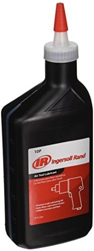 Ingersoll Rand 2130 1/2 Drive Air Impact Clend, preto e 10p Edge Series Premium Air Tool Tool Oil, 0,5 litros