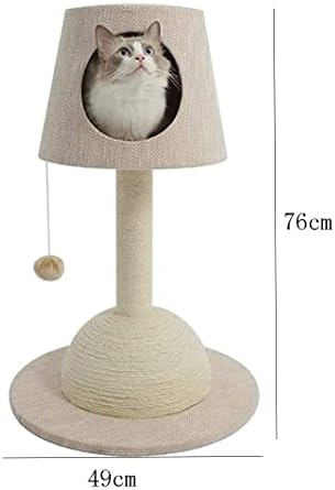 Árvore de gatos wxlbhd para gatos grandes, condomínios de pelúcia de torre de gatos e casas de gato de postes de sisal,