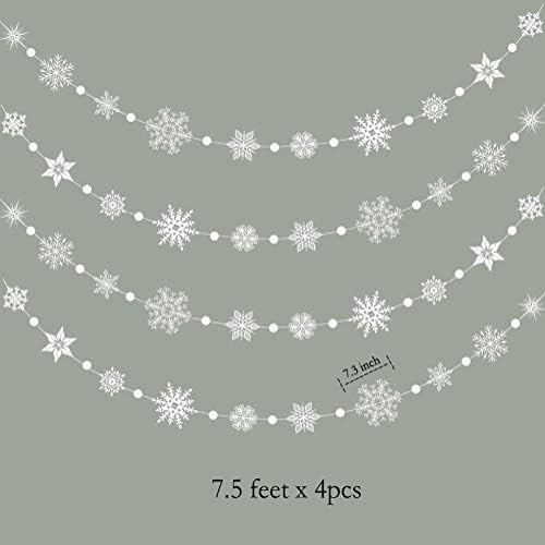Decor365 Winter Wonderland White Snowflake Kit Grus