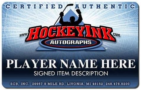 Peter Forsberg assinou o jogo oficial do Philadelphia Flyers Puck - HOF2014 - Pucks autografados da NHL