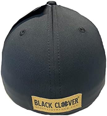 Clover preto novo Lucky Clover Lucky Premium 116 Gold/Black Capated L/XL Golf Hat